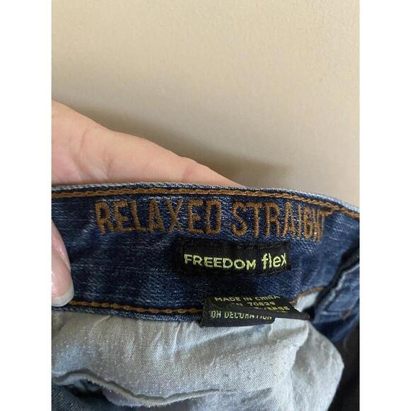 Carbon Men's Jeans Blue Size 28X30 Relax Flex Freedom Flex - Picture 4 of 5